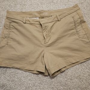 a.n.a Khaki Twill Shorts
